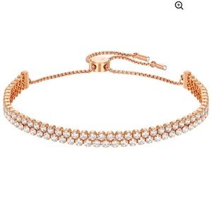 * SOLD * Swarovski Subtle Bracelet- Rose Gold